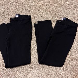Girls Black Jegging Bundle